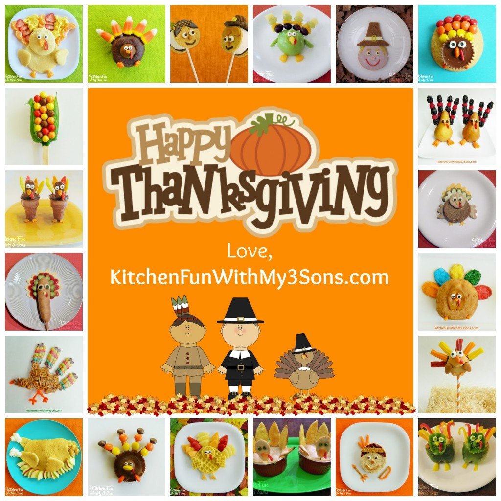 Fun Food Ideas for Kids for Thanksgiving