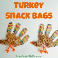 turkey snack bag pin