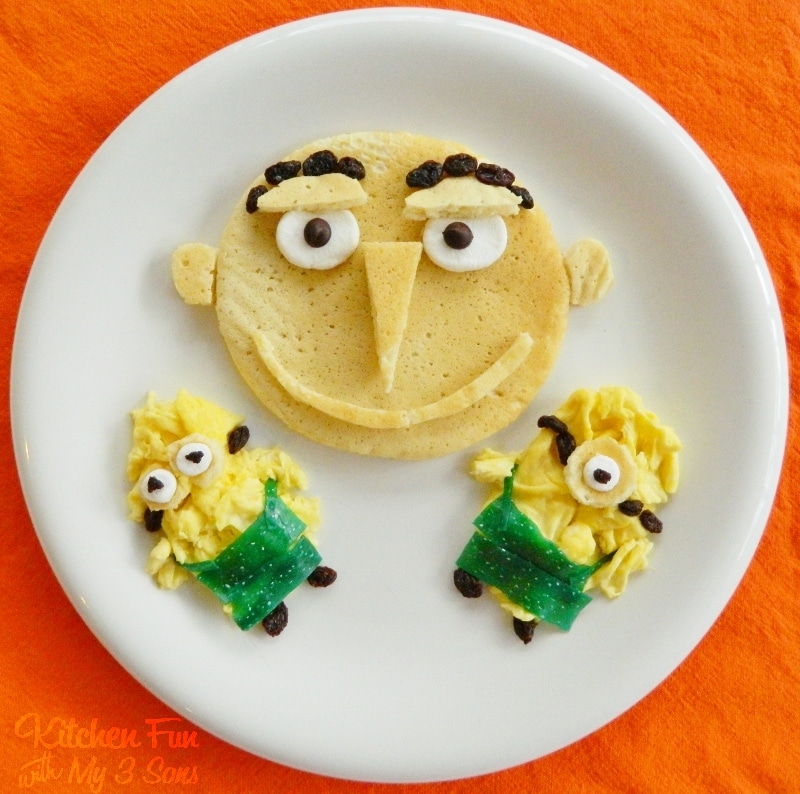 Despicable Me Breakfast from KitchenFunWithMy3Sons.com