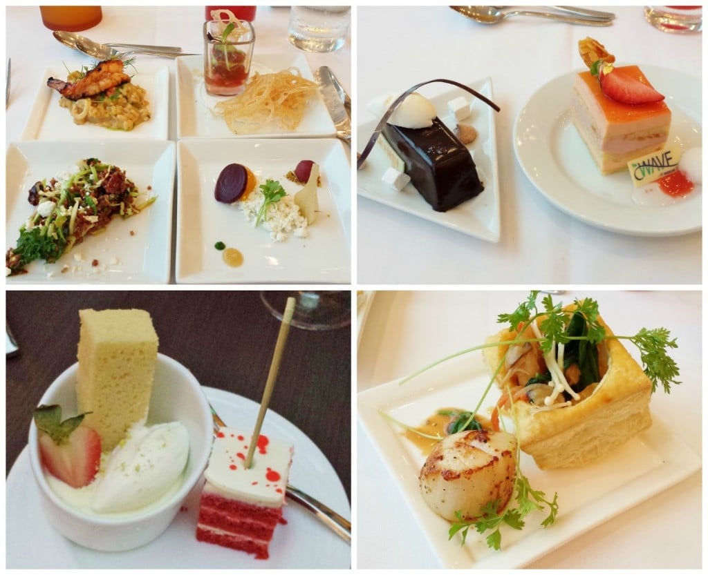 This is just a small glimpse of some of our food provided by the top chefs at Disney