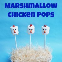 easy chicken marshmallow pops