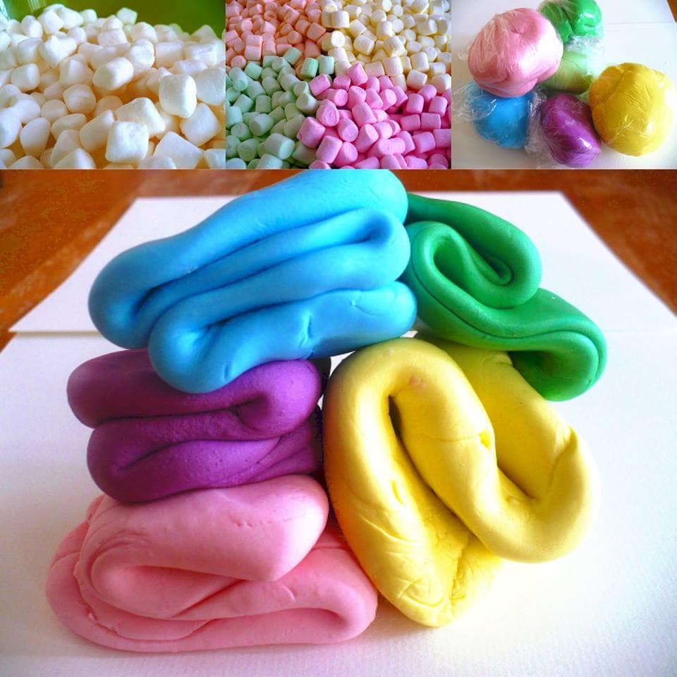 How to Make Colorful Marshmallow Fondant