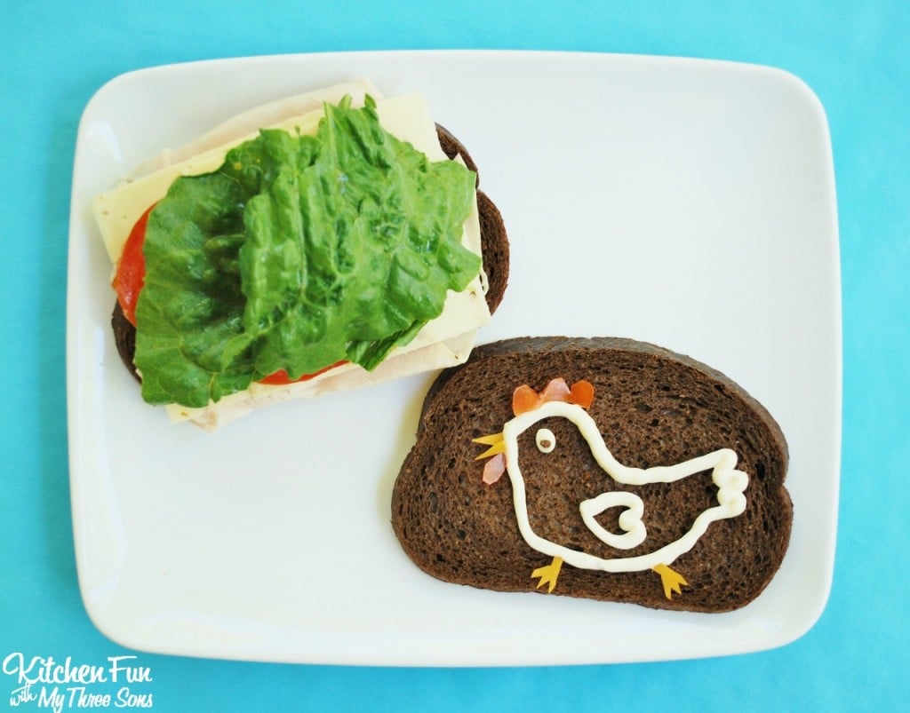 Fun Lunch Ideas for Kids using Mayo from KitchenFunWithMy3Sons.com