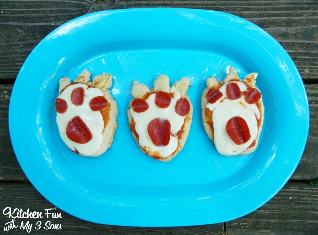 Bear Claw Biscuit Pizzas
