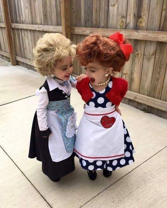 Lucy & Ethel Halloween Costumes