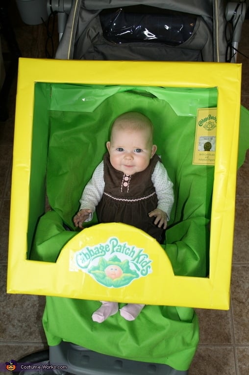 Cabbage Patch Baby Stroller Costume