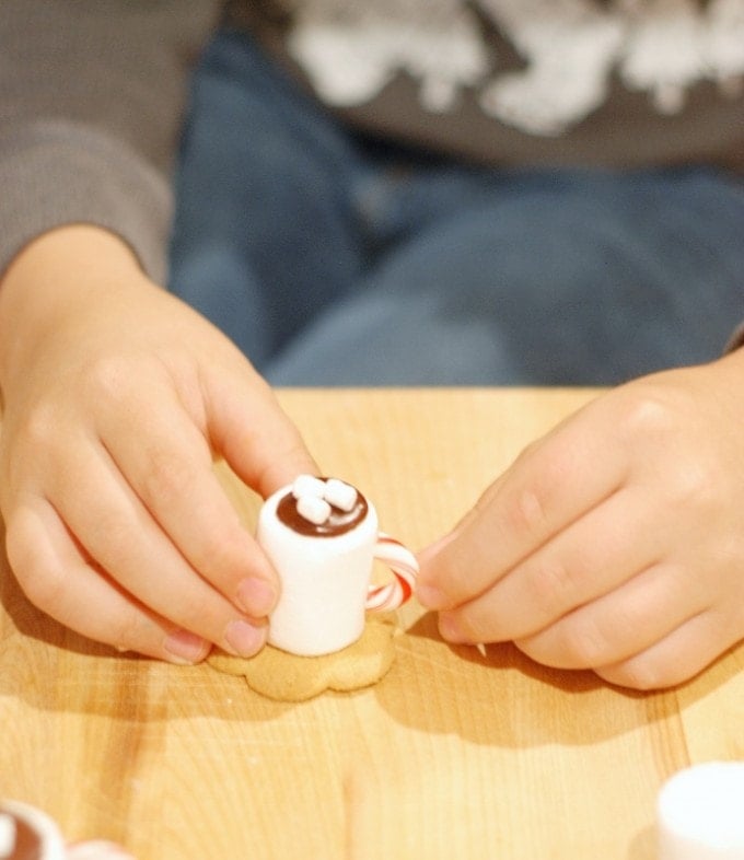 Christmas Hot Cocoa Marshmallow Cookie Treats