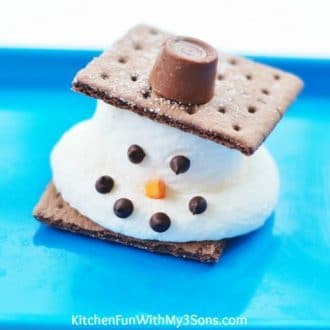 Melted Snowman Smores