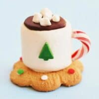 Hot Cocoa Cookie Cups