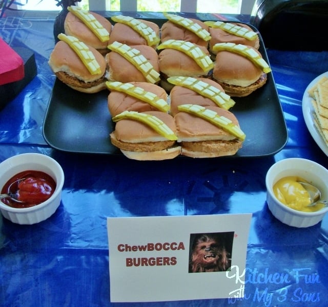 Star Wars ChewBOCCA Burgers