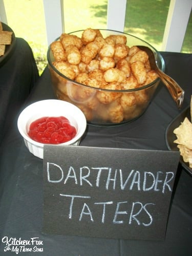 Star Wars Darth Vader Tater Tots