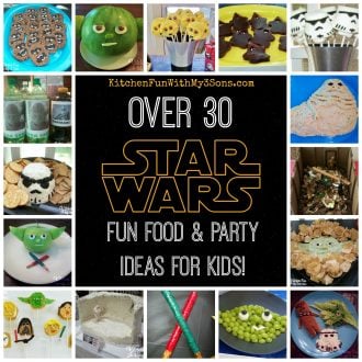 Star Wars Fun Food & Party Ideas from KitchenFunWithMy3Sons.com
