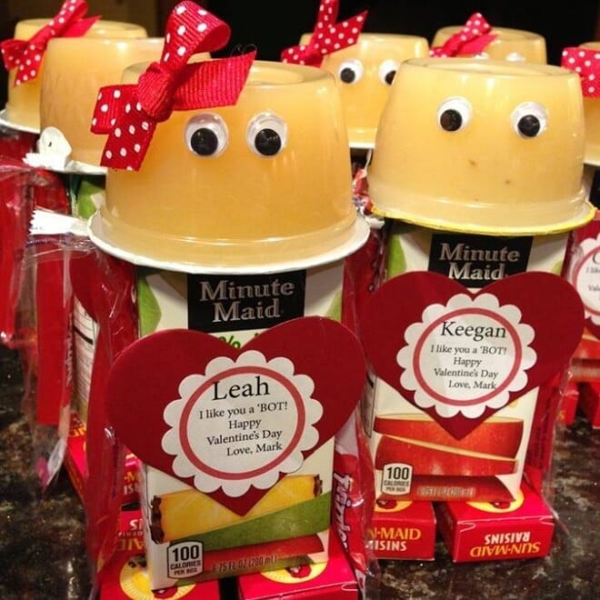 Robot Valentine Snacks