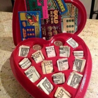 Surprise Money Valentine