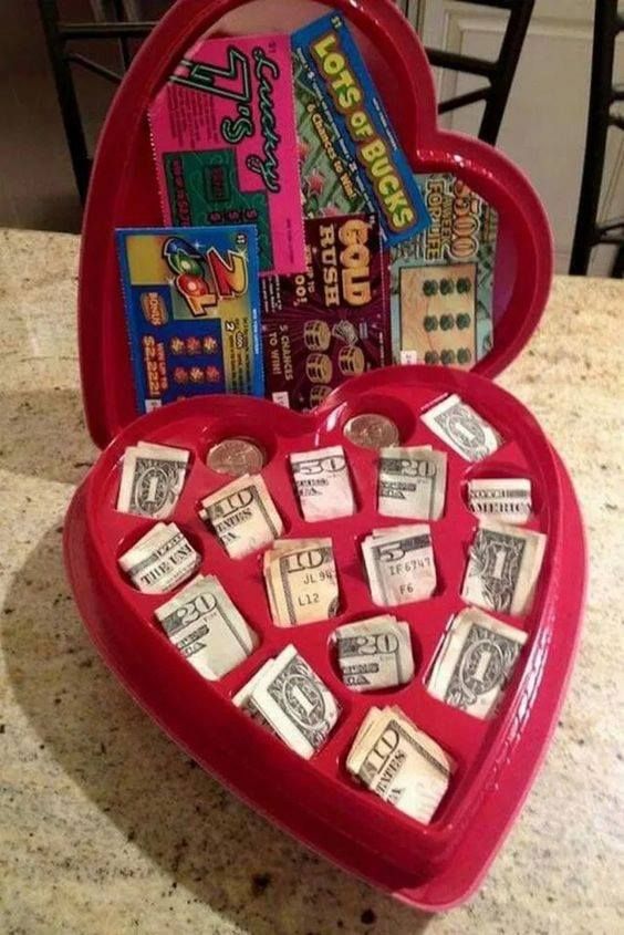 Surprise Money Valentine