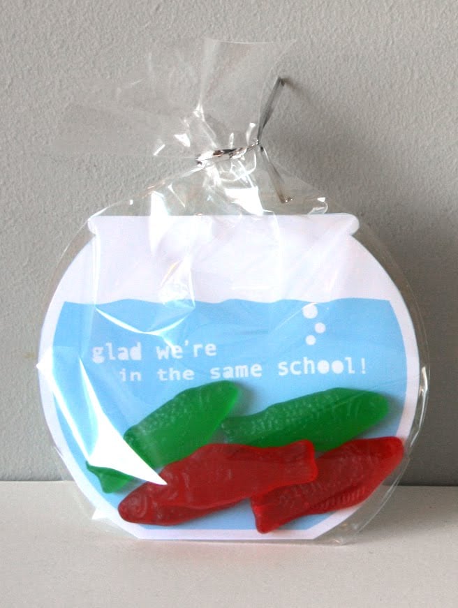 School of Fish Valentine's for Kids