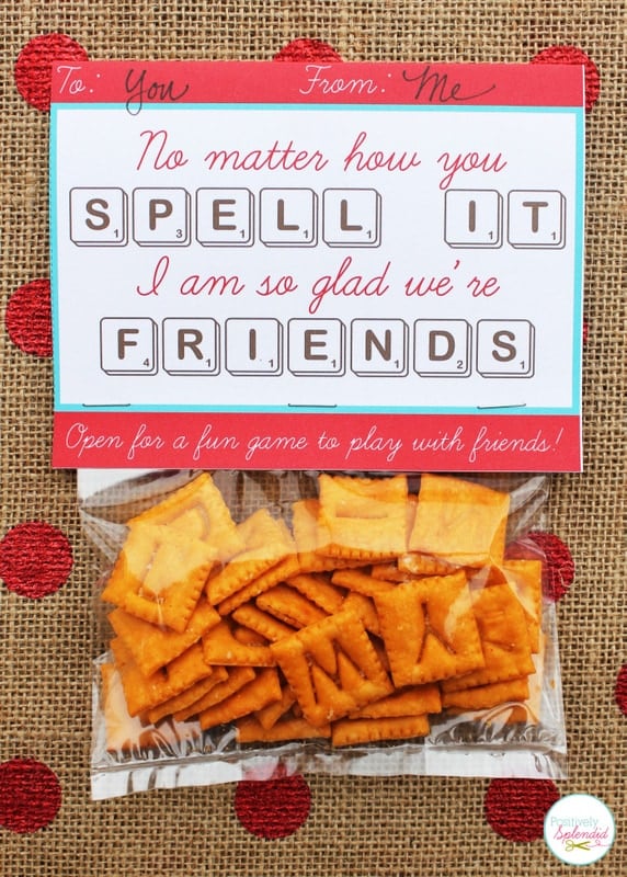 Scrabble Valentine's for Kidse