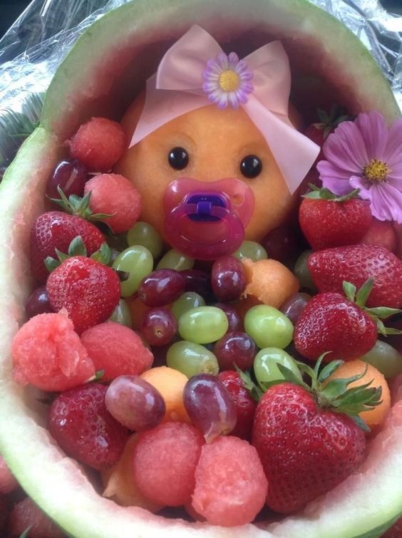 Baby Shower Watermelon Fruit Tray