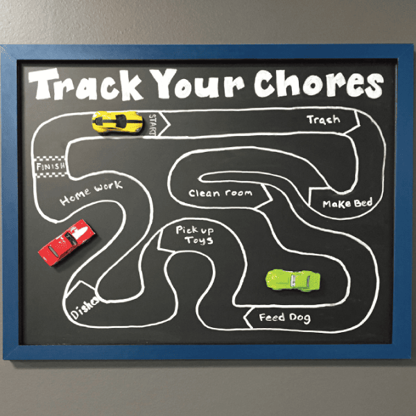 Hot Wheels Chores Chart
