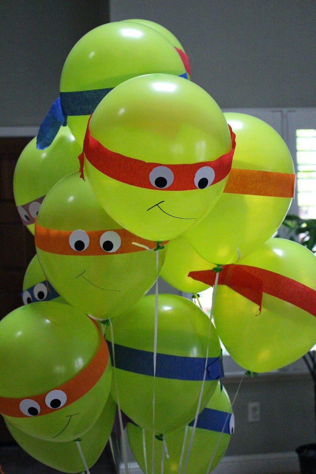 TMNT Party Balloons