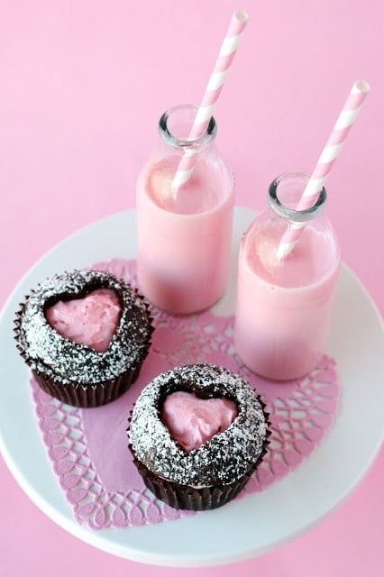 Valentine Sweet Heart Cupcakes