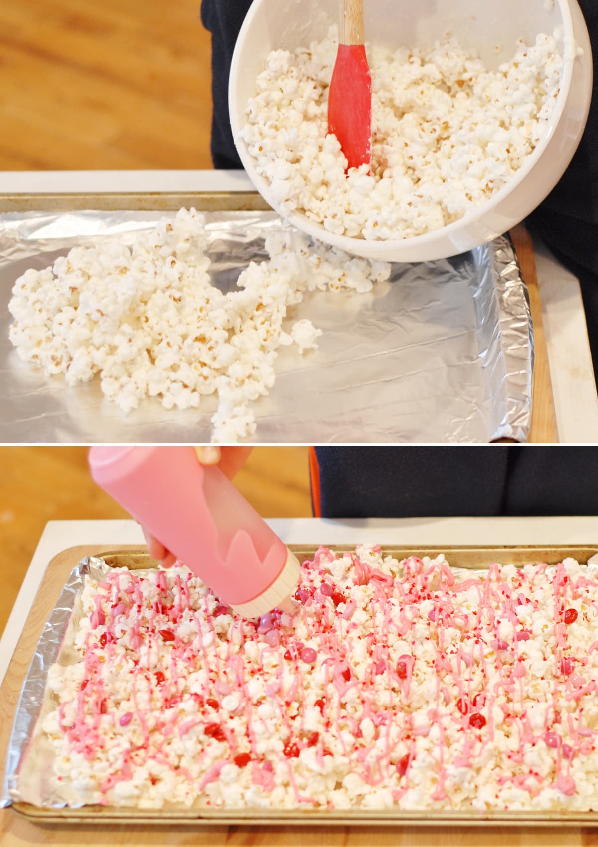 Valentine Popcorn process
