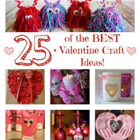 25 + of the BEST Valentine's Day Craft Ideas!