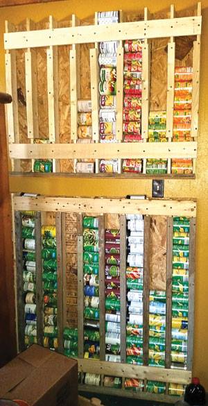 How to build a Vertical Storage Rack for Cans...these are the BEST Home Organizing ideas!