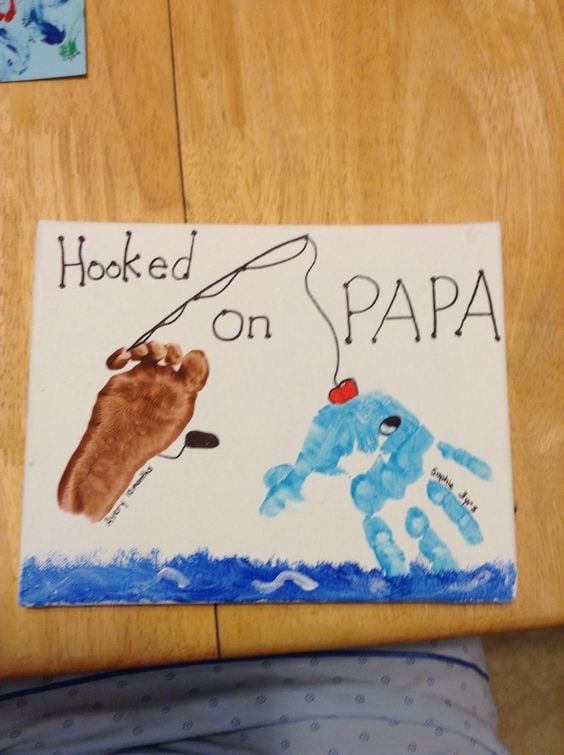 Father's Day Handprint Art