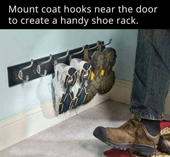 DIY Shoe Rack