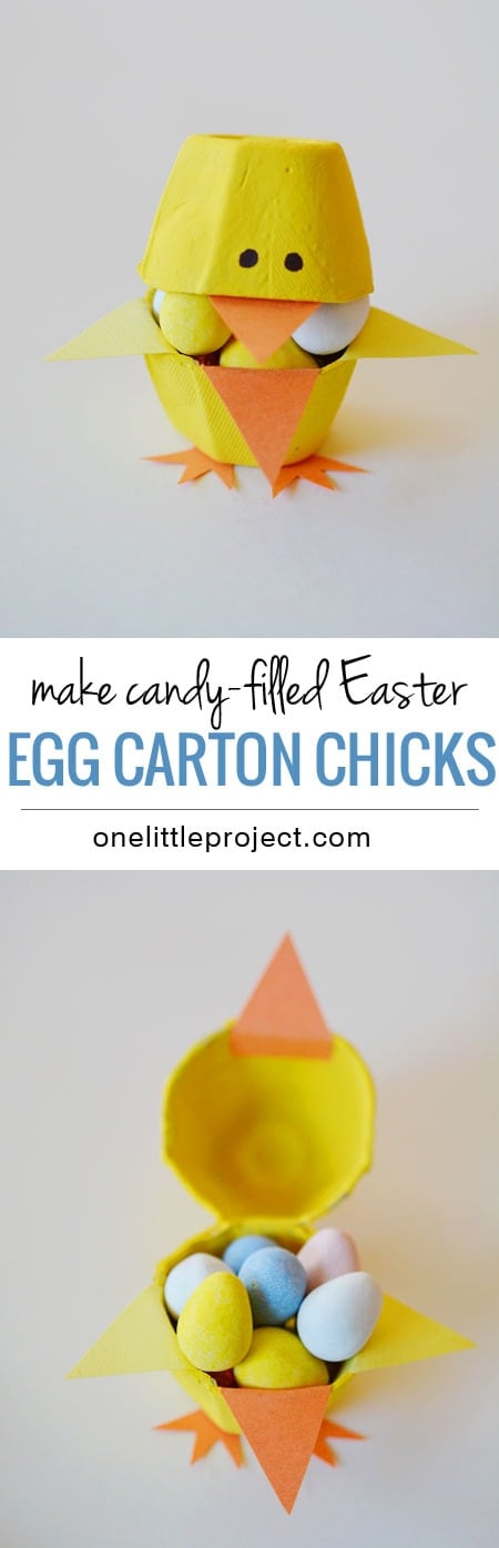 Egg Carton Chicks...for Easter!