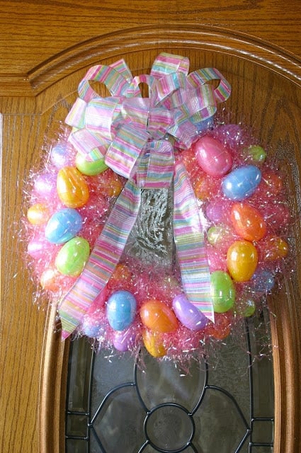 Easter Egg Wreath