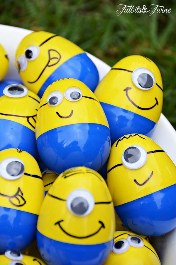 Minion Plastic Easter Eggs