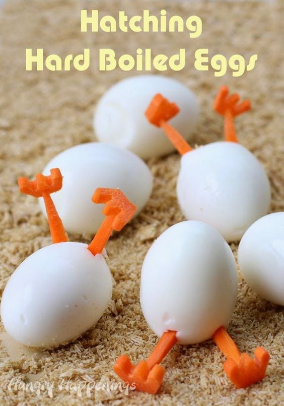 Hatching Hard Boiled Eggs