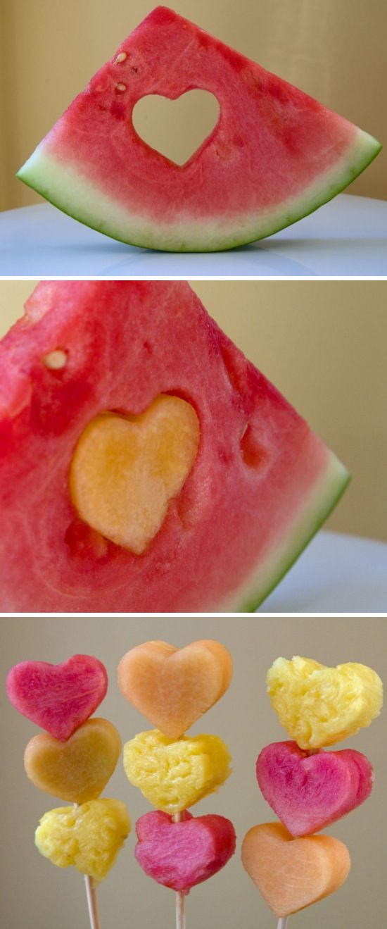 Valentine's Day Fruit Kabobs