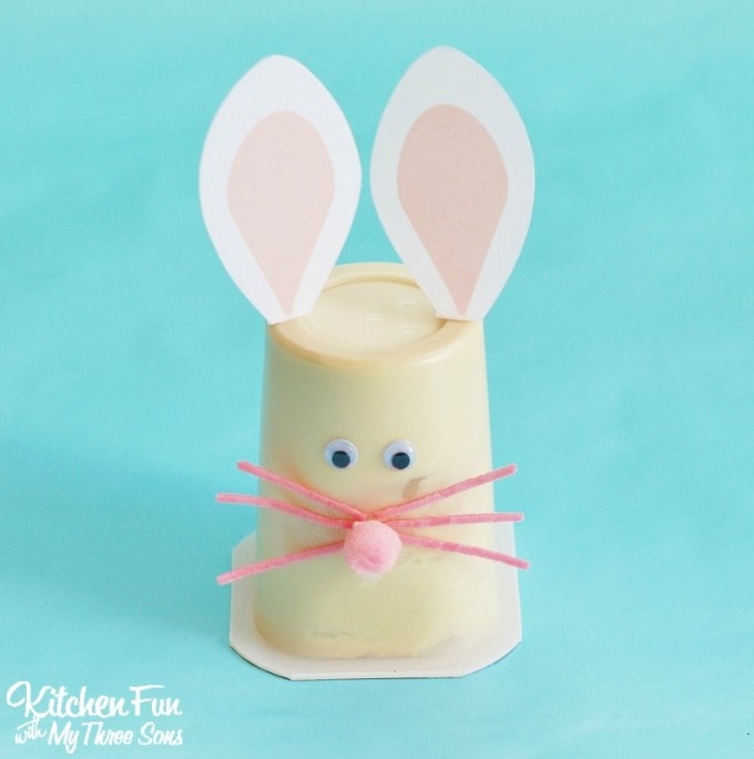 Easter Pudding Cups including Free Printables 