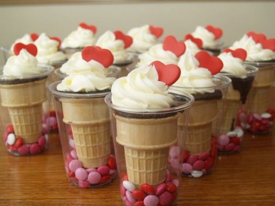 Ice Cream Cone Cupcakes in a Cup