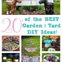 Over 20 of the BEST DIY Garden & Yard Ideas!