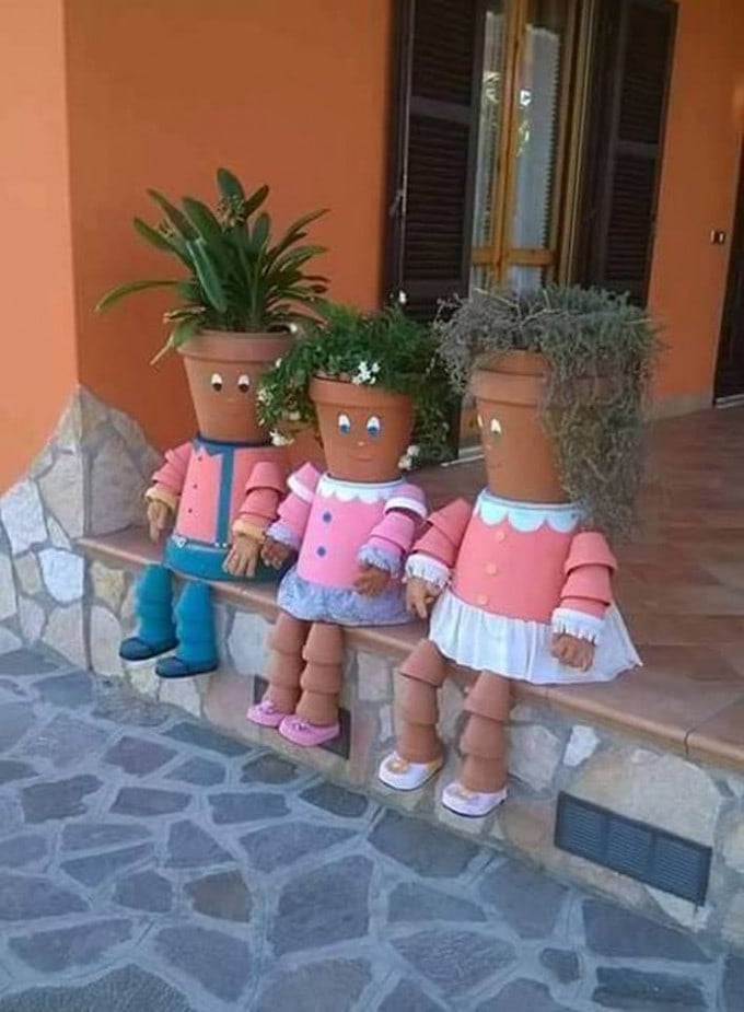 Terra Cotta Pot Family