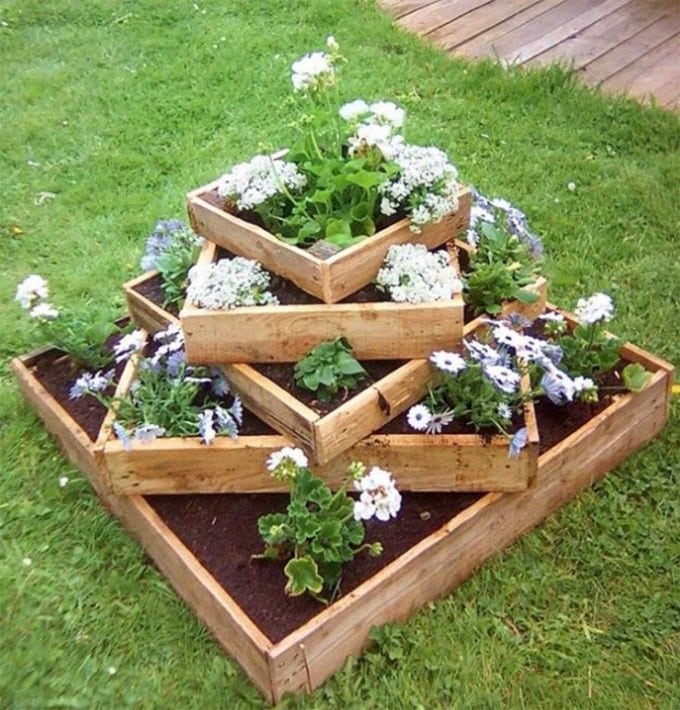 Reclaimed Pallet Planter