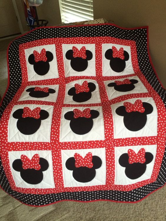 Mickey Mouse Quilt Pattern