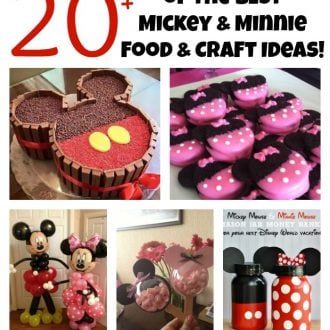 Over 20 of the BEST Mickey & Minnie Mouse Party Food & Crafty Ideas!