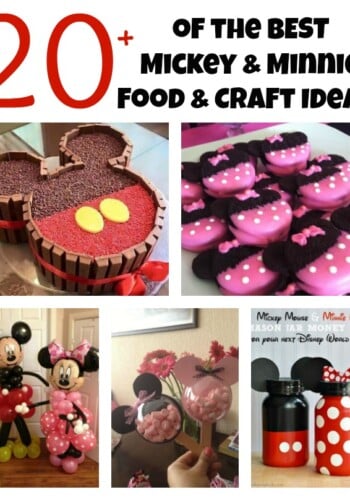 Over 20 of the BEST Mickey & Minnie Mouse Party Food & Crafty Ideas!