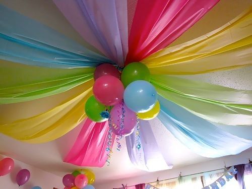 Decoration ideas for party at home.