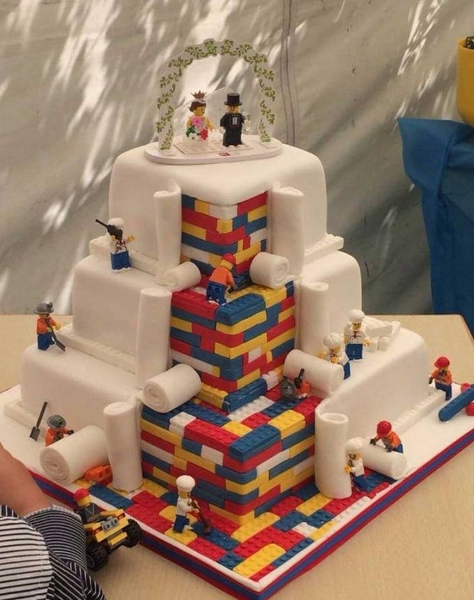 Lego Wedding Cake