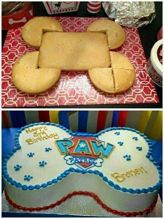 Paw Patrol Cake...these are the BEST cake ideas!