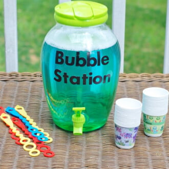 Homemade Bubbles feature