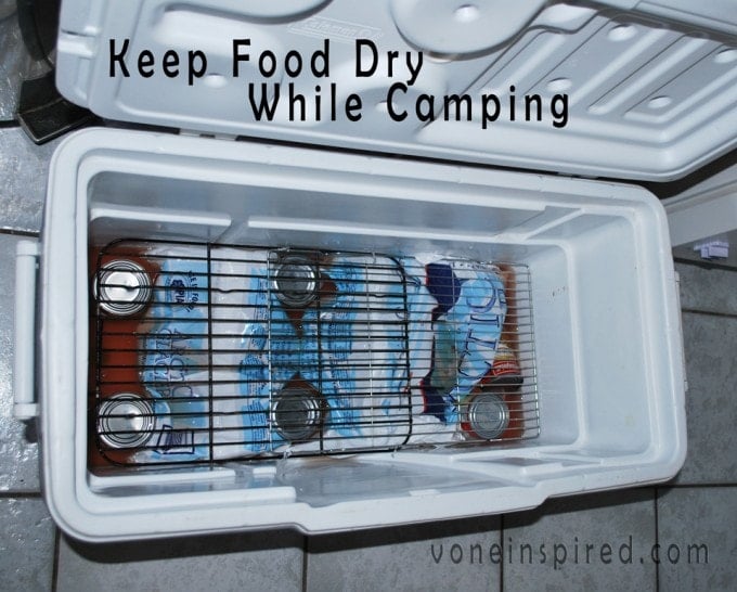 Keep Food Dry while Camping...these are the BEST Camping Ideas, Gear, Tips, & Tricks!