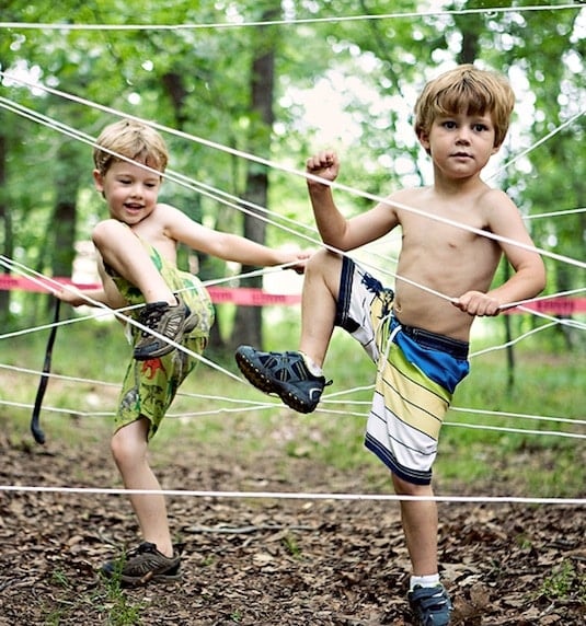 Outdoor Kids Obstacle Course...these are the BEST Backyard Game Ideas for Kids & Adults!