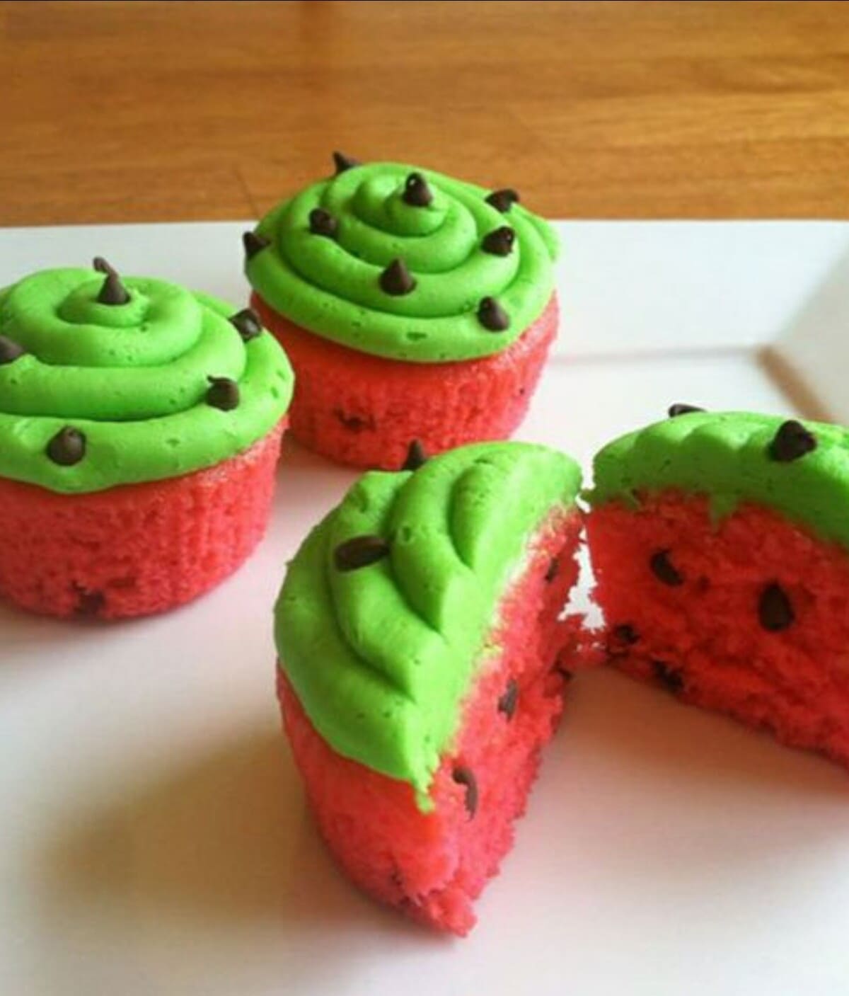 Watermelon Cupcakes